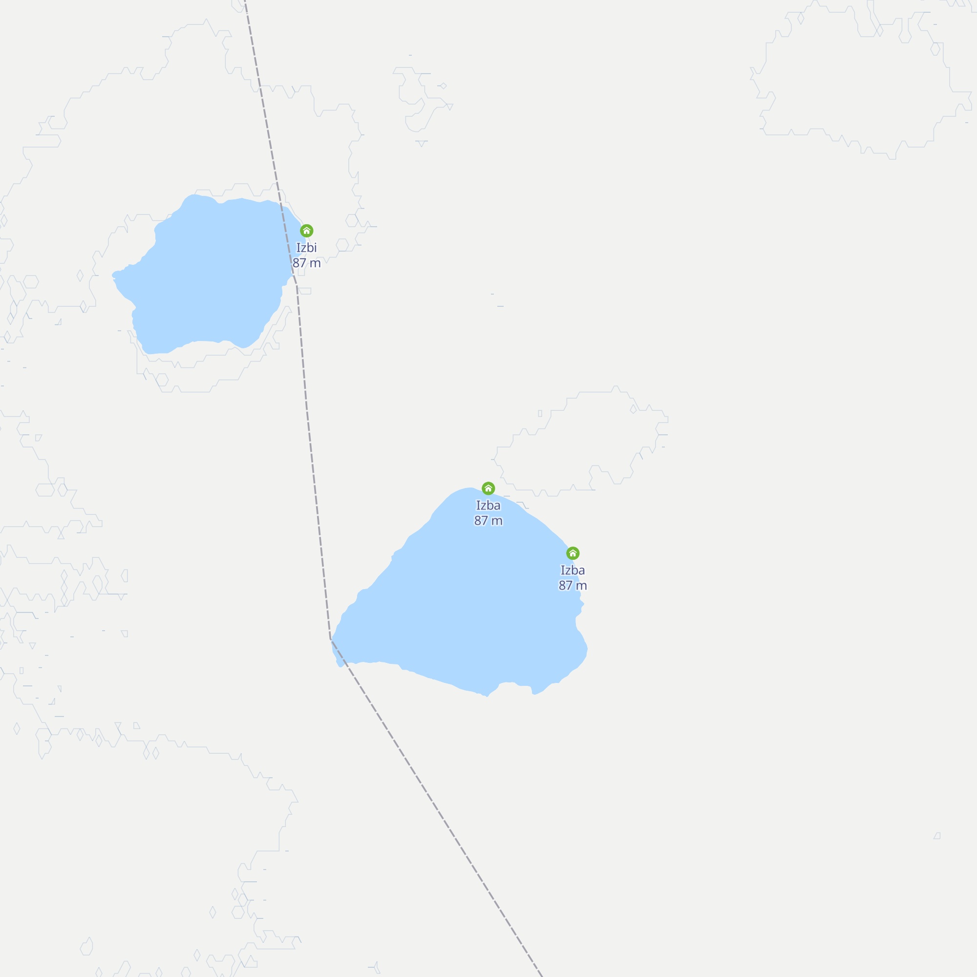 Izba map
