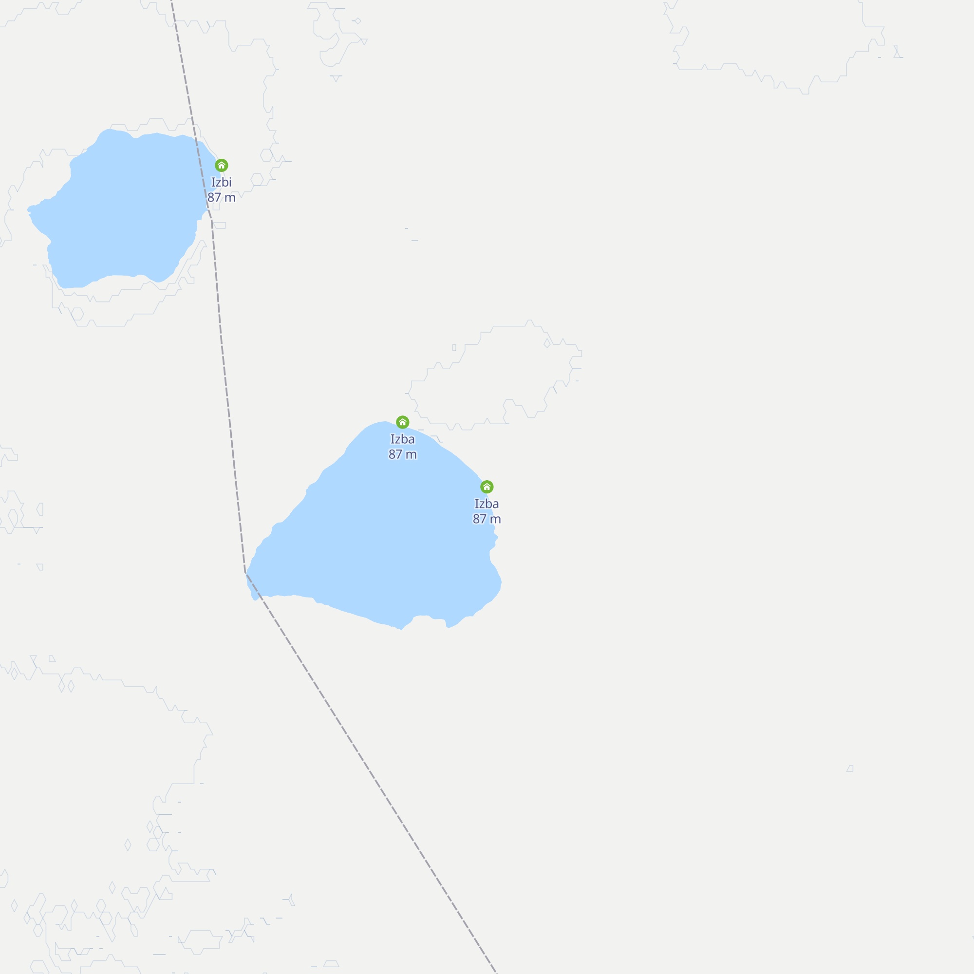 Izba map