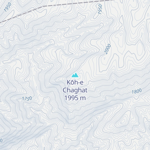 Map of Kōh-e Chaghat