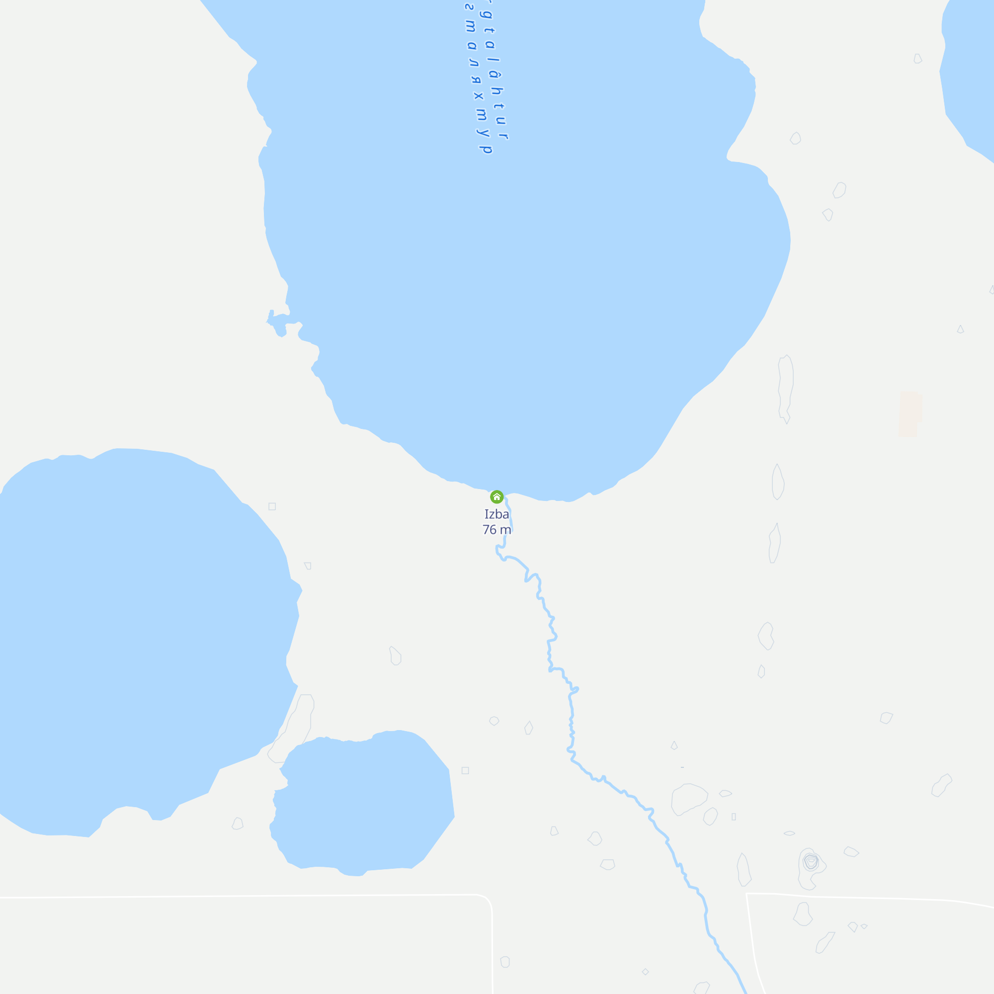 Izba map