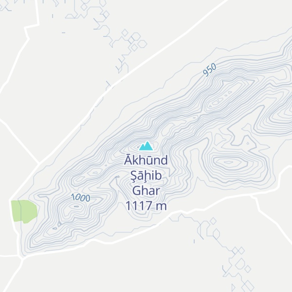 Map of Ākhūnd Şāḩib Ghar