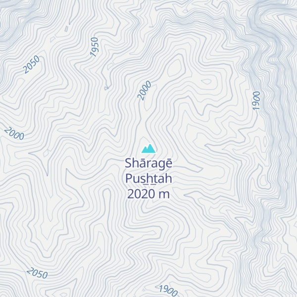 Map of Shāragē Pus̲h̲tah