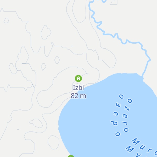 Map of Izbi
