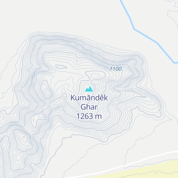 Map of Kumāndêk Ghar