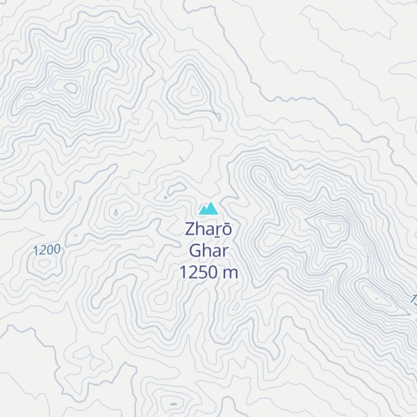 Map of Zhaṟō Ghar