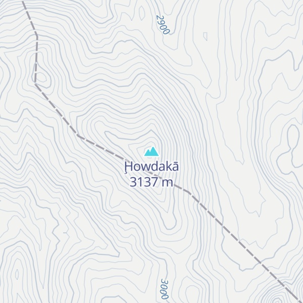 Map of Ḩowdakā