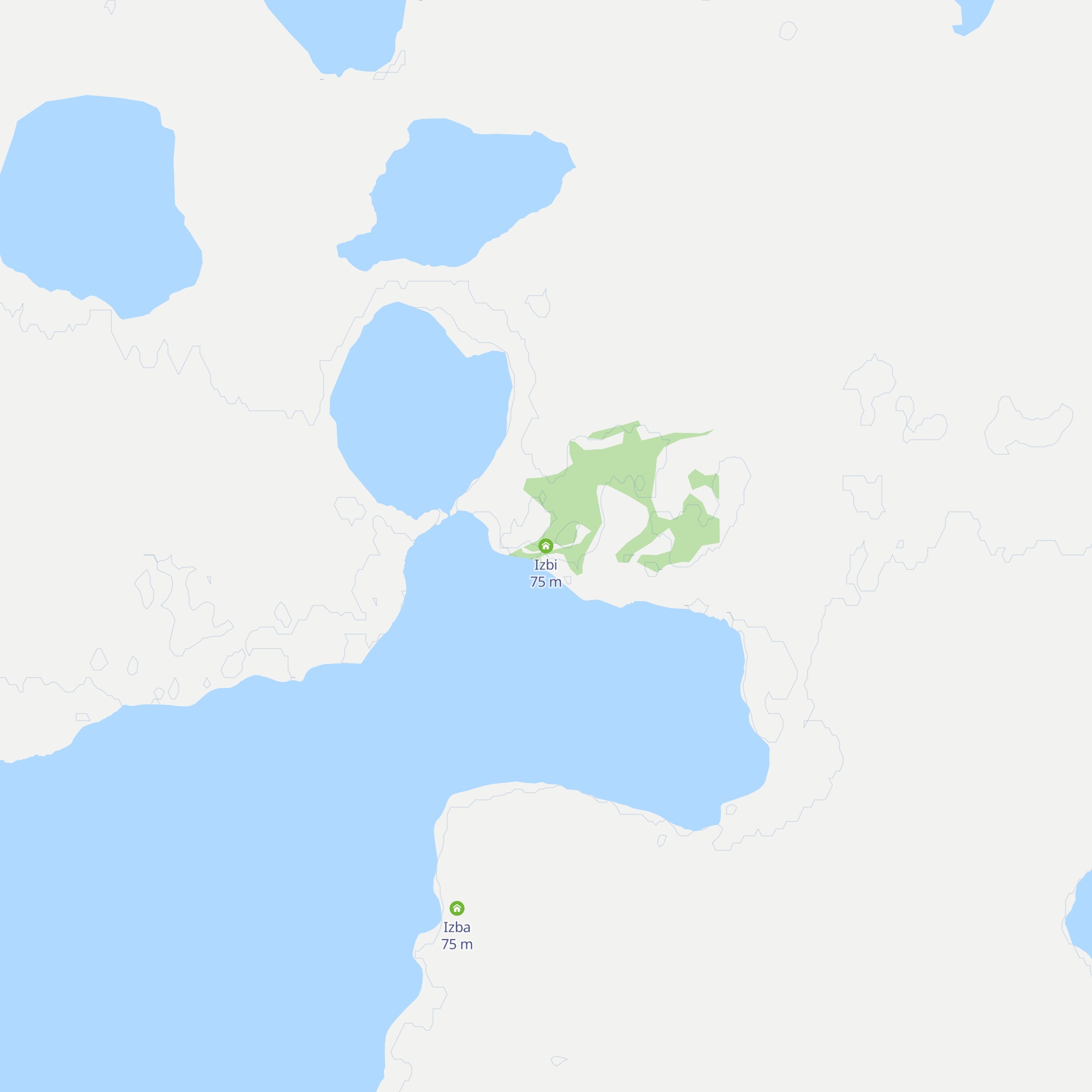 Izbi map