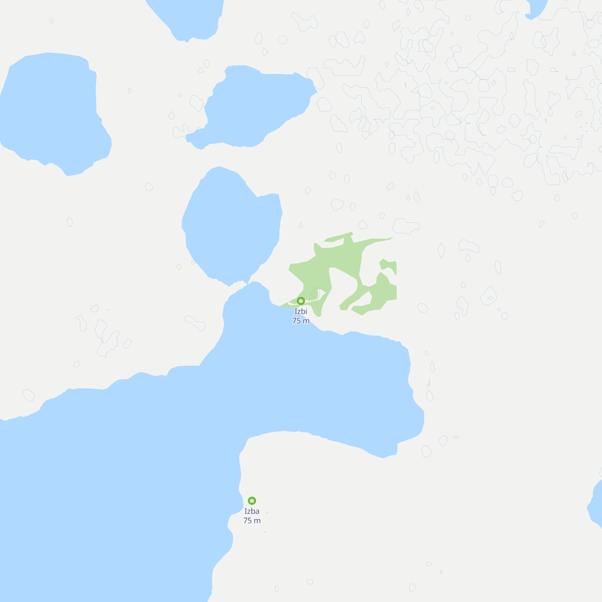 Izbi map