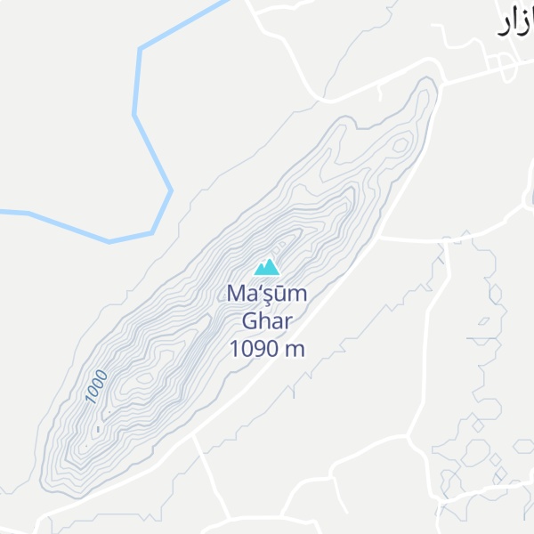 Map of Ma‘şūm Ghar