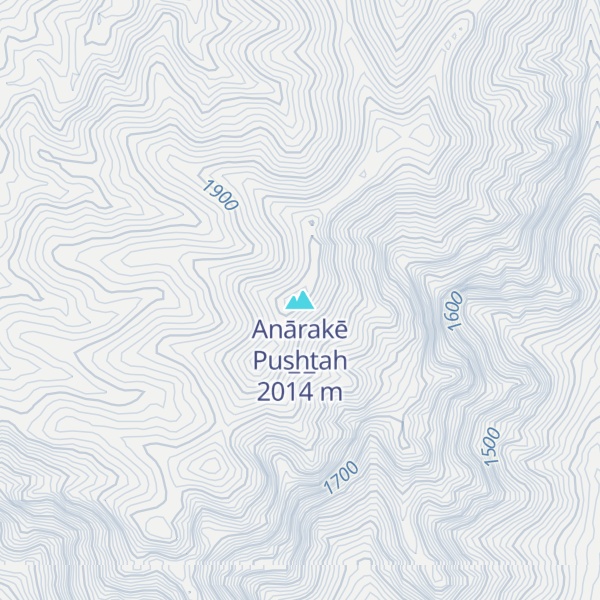 Map of Anārakē Pus̲h̲tah