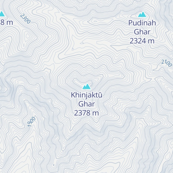 Map of Khinjaktū Ghar