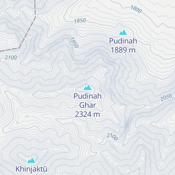 Map of Pudinah Ghar