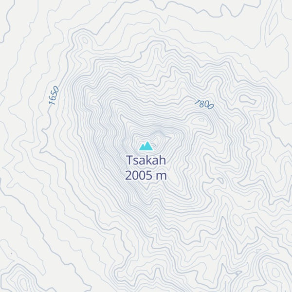 Map of Tsakah