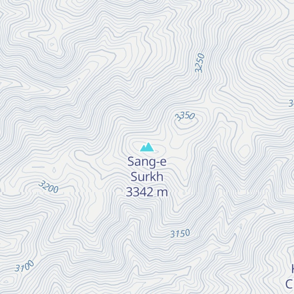 Map of Sang-e Surkh