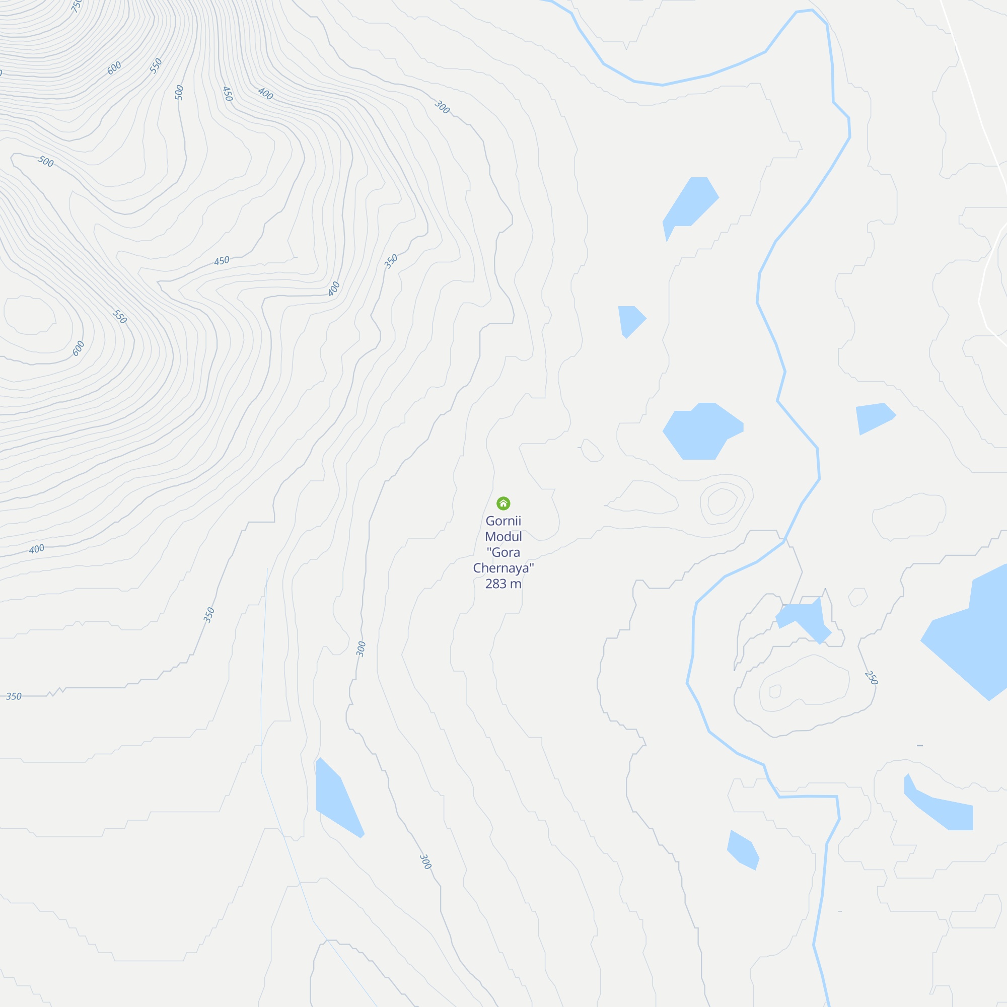 Gornii Modul "Gora Chernaya" map