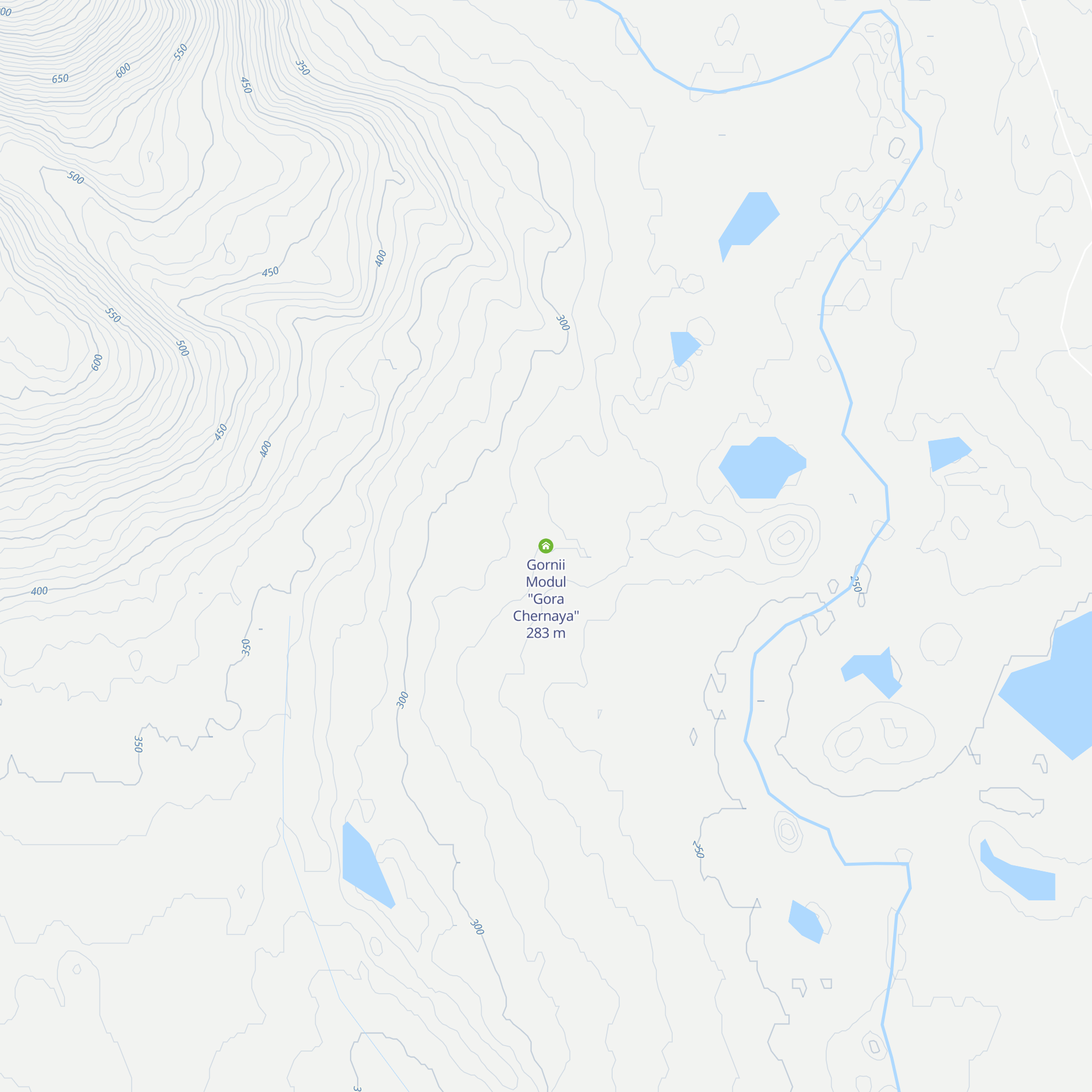 Gornii Modul "Gora Chernaya" map