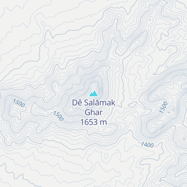Map of Dê Salāmak Ghar