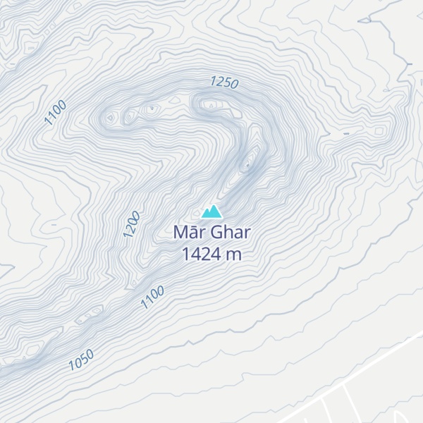 Map of Mār Ghar