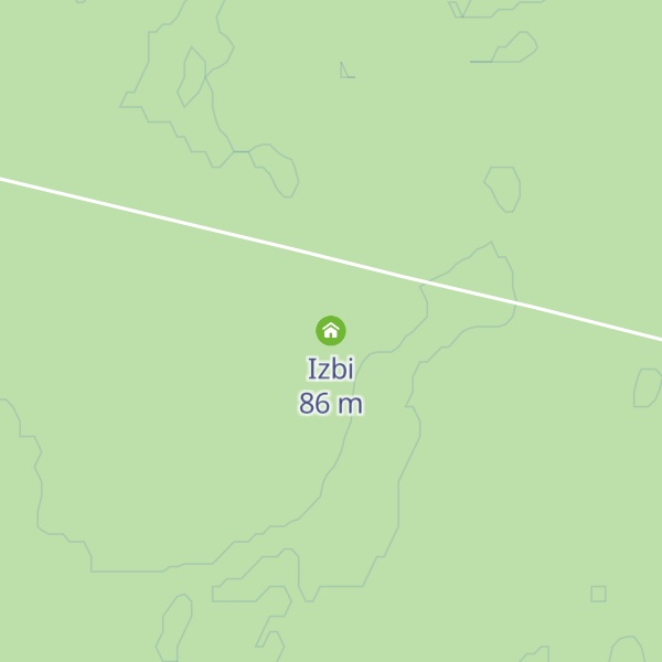 Map of Izbi