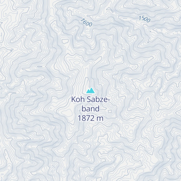 Map of Koh Sabze-band