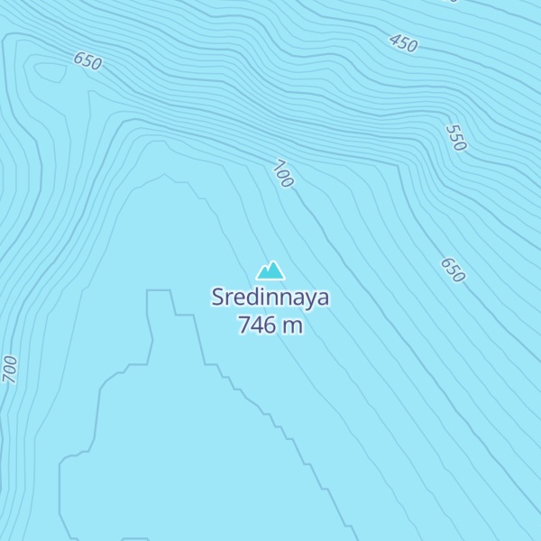 Map of Sredinnaya