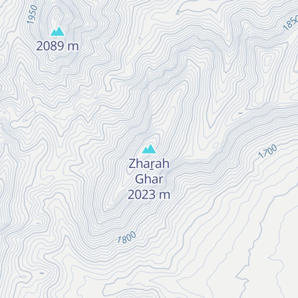 Map of Zhaṟah Ghar