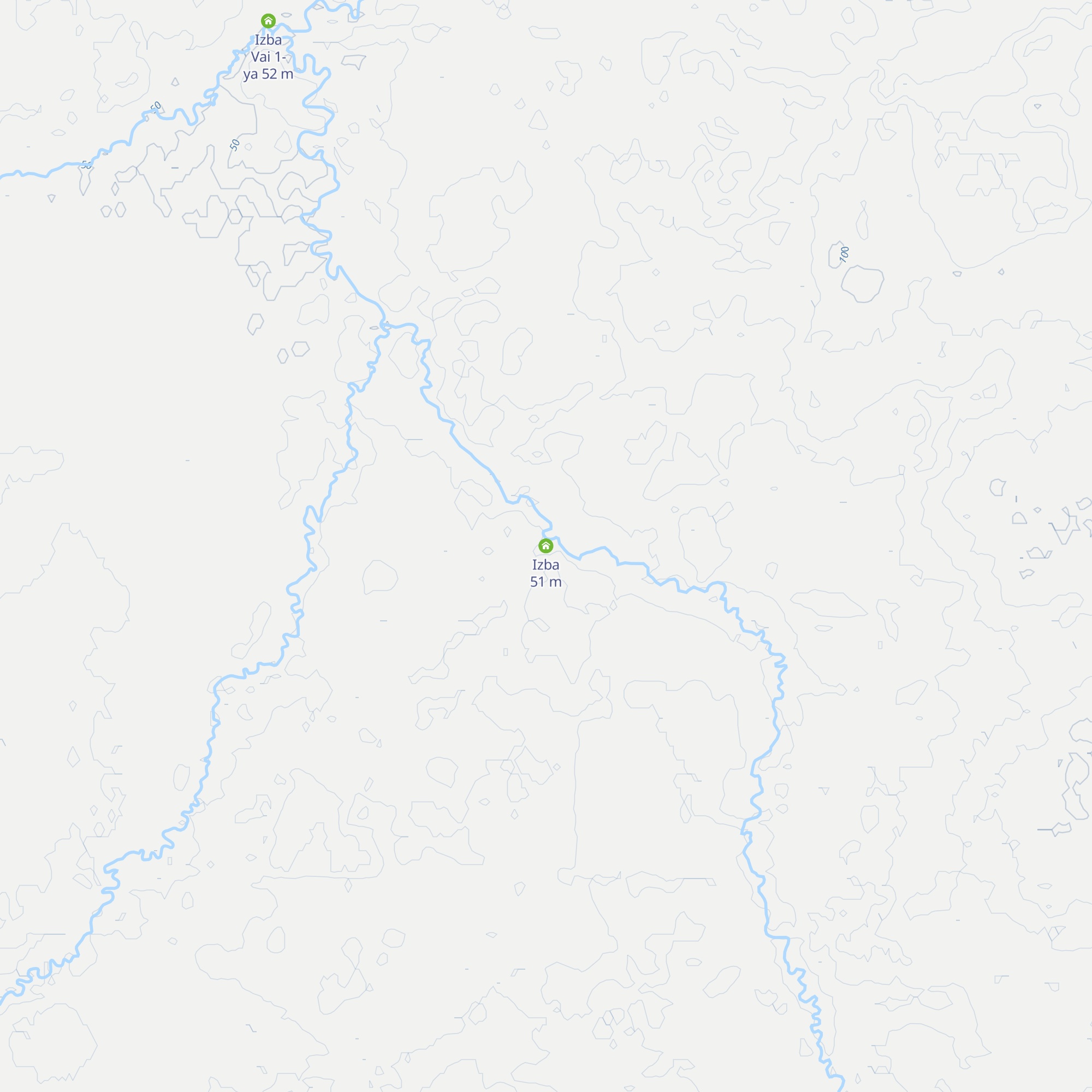 Izba map