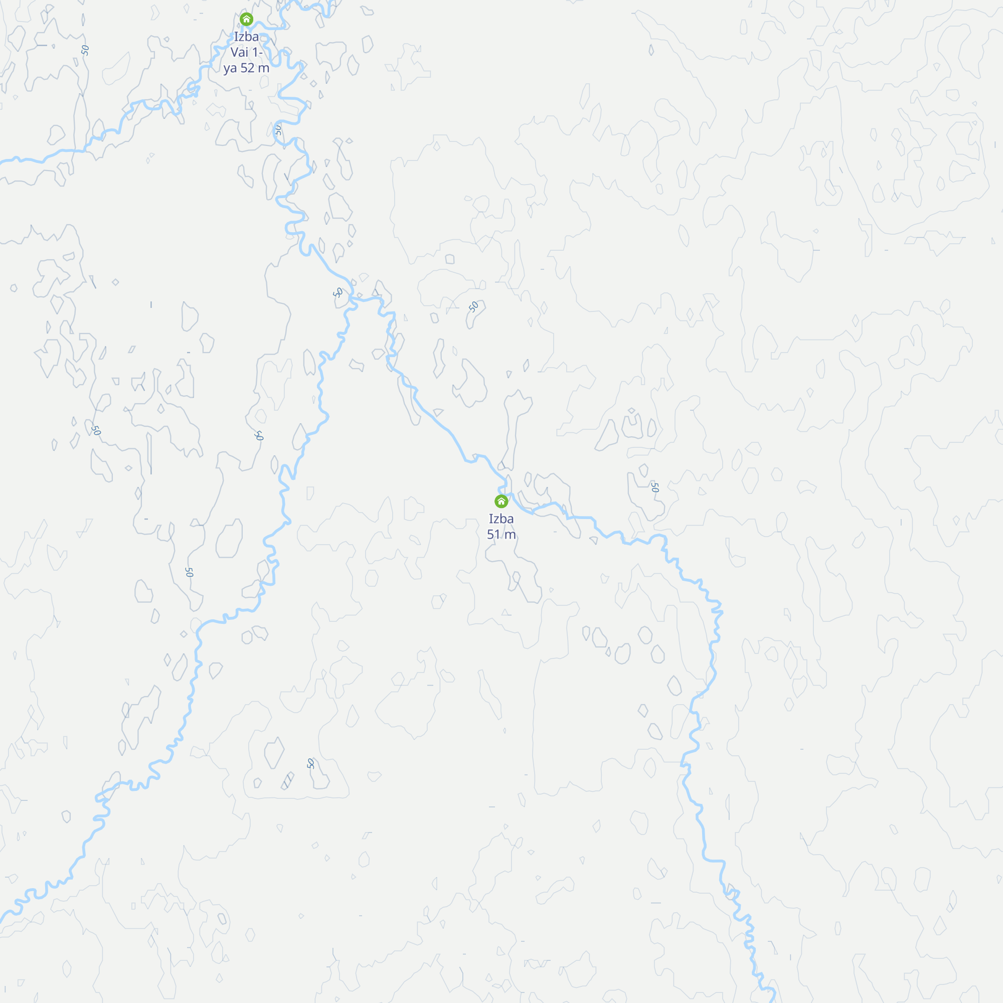 Izba map