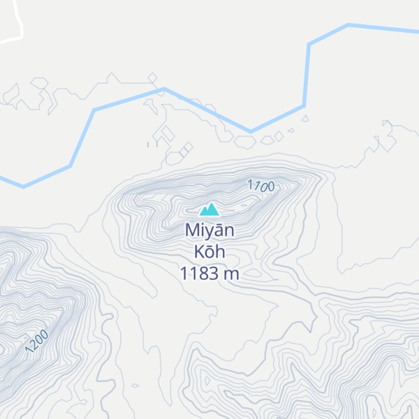 Map of Miyān Kōh