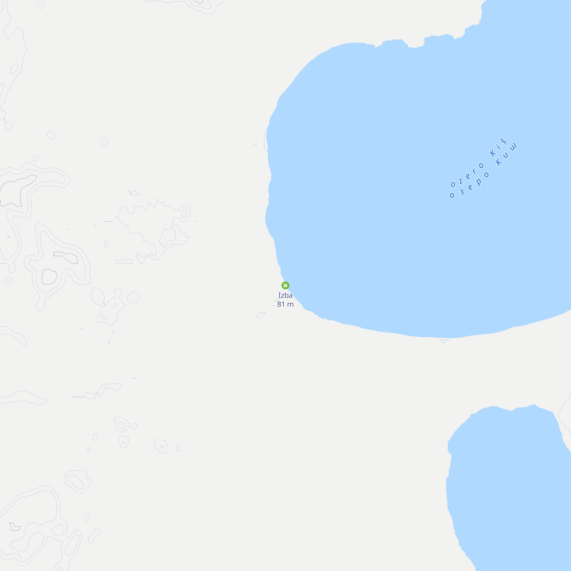 Izba map