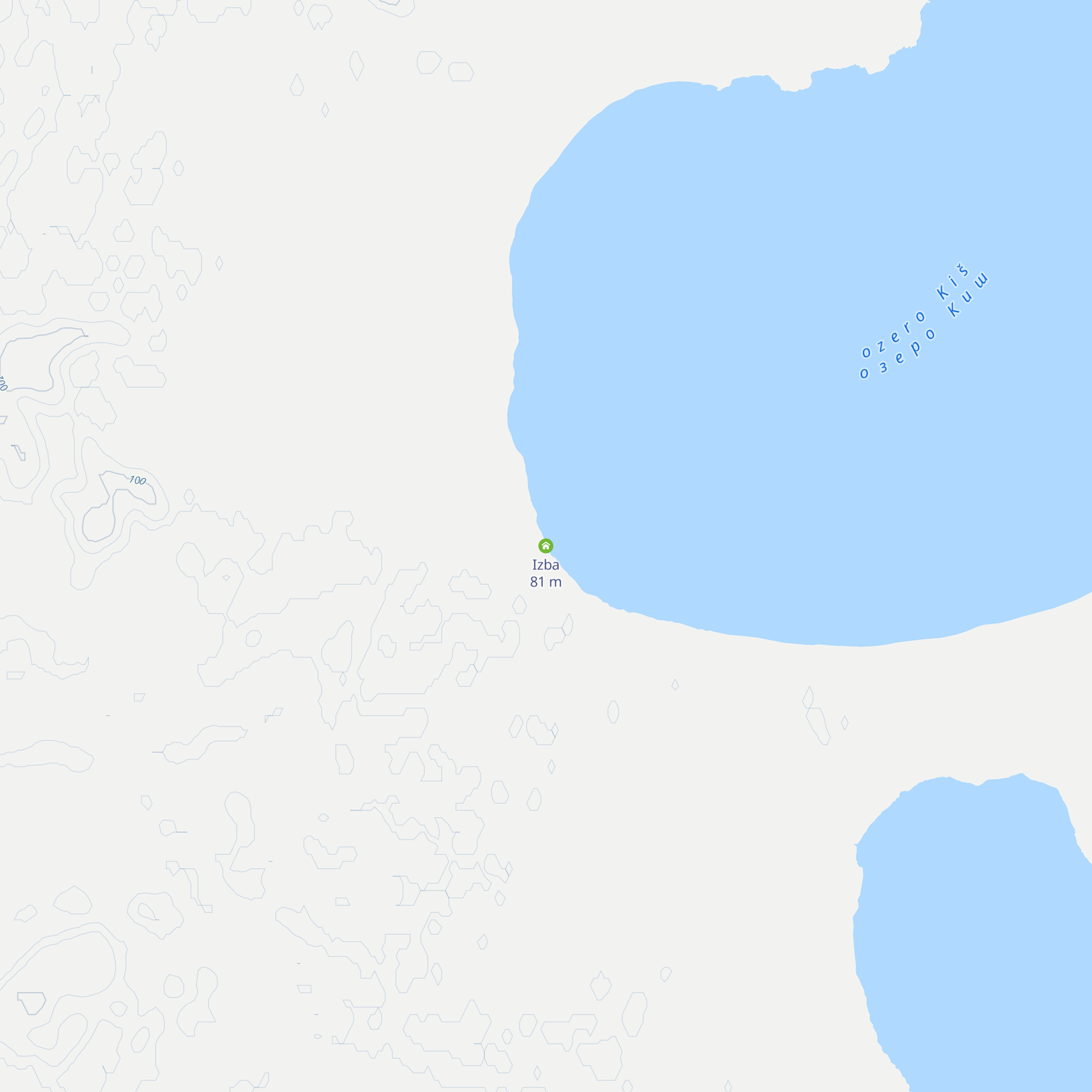 Izba map