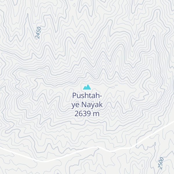 Map of Pushtah-ye Nayak