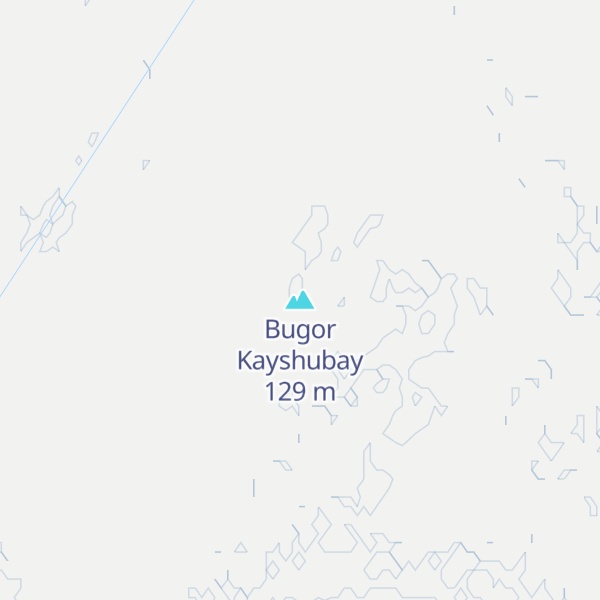 Map of Bugor Kayshubay