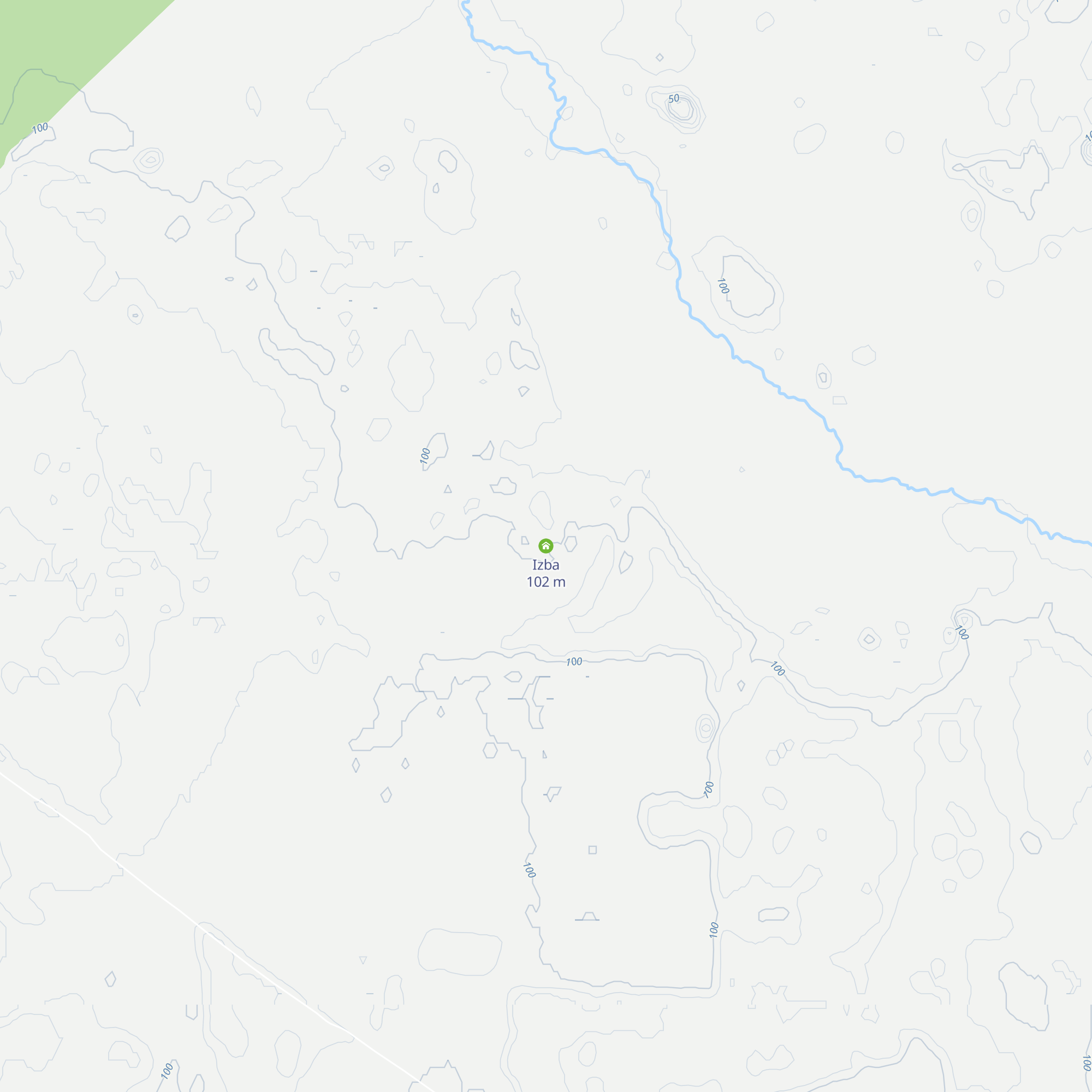 Izba map