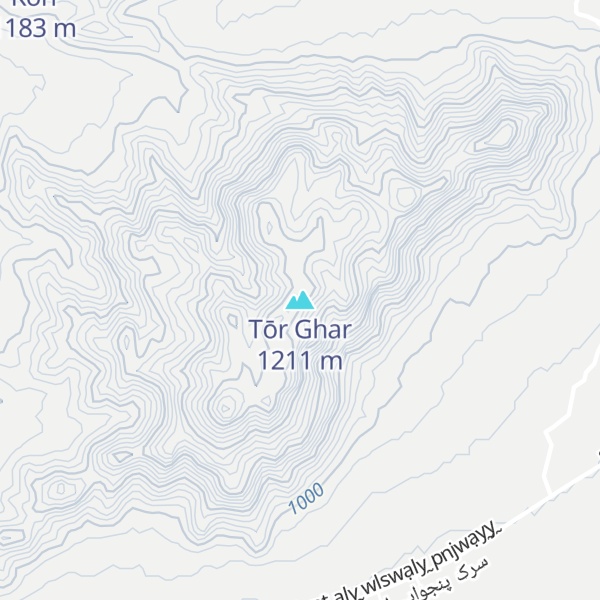 Map of Tōr Ghar