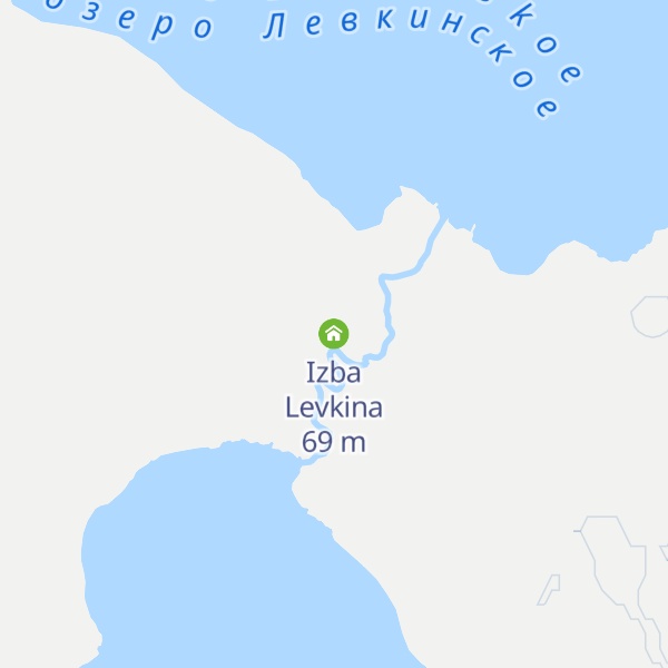 Map of Izba Levkina