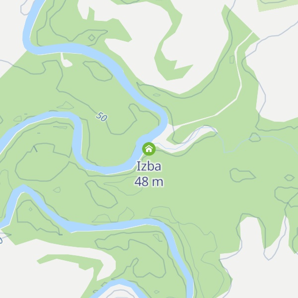 Map of Izba