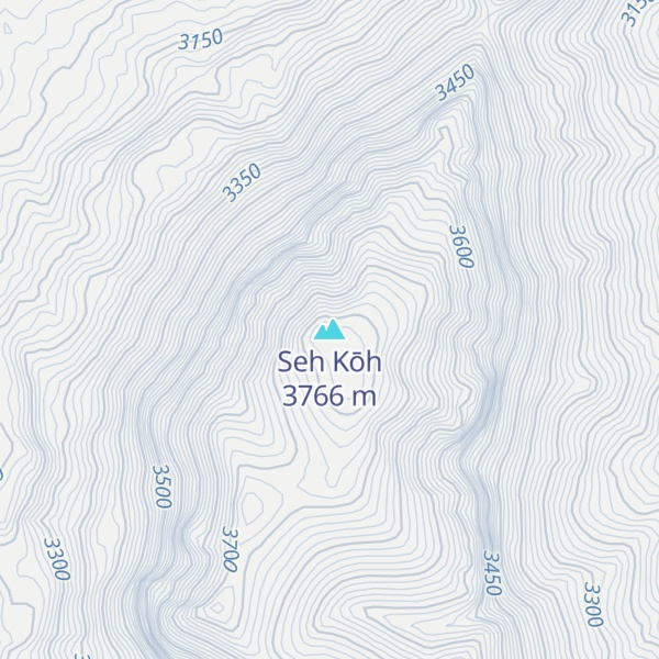 Map of Seh Kōh