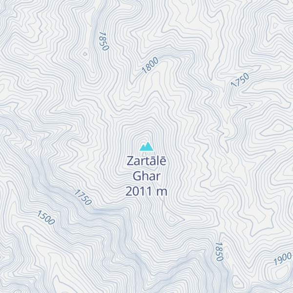 Map of Zartālē Ghar