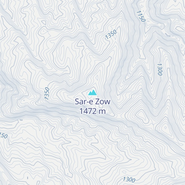 Map of Sar-e Zow