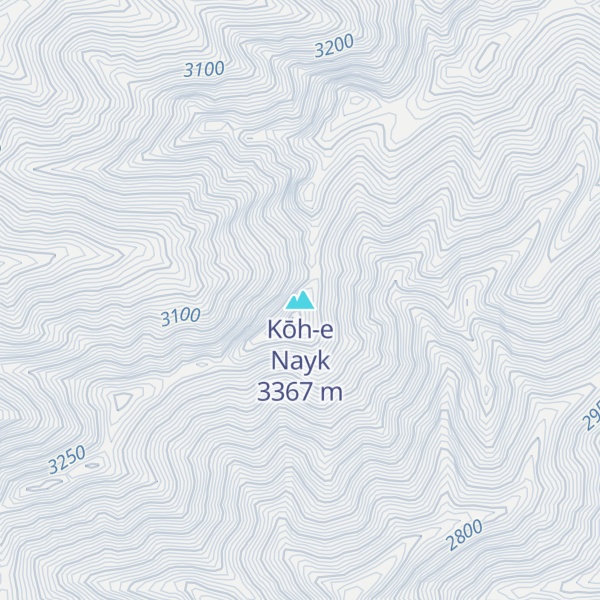 Map of Kōh-e Nayk