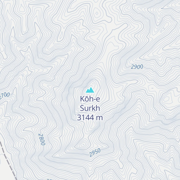 Map of Kōh-e Surkh