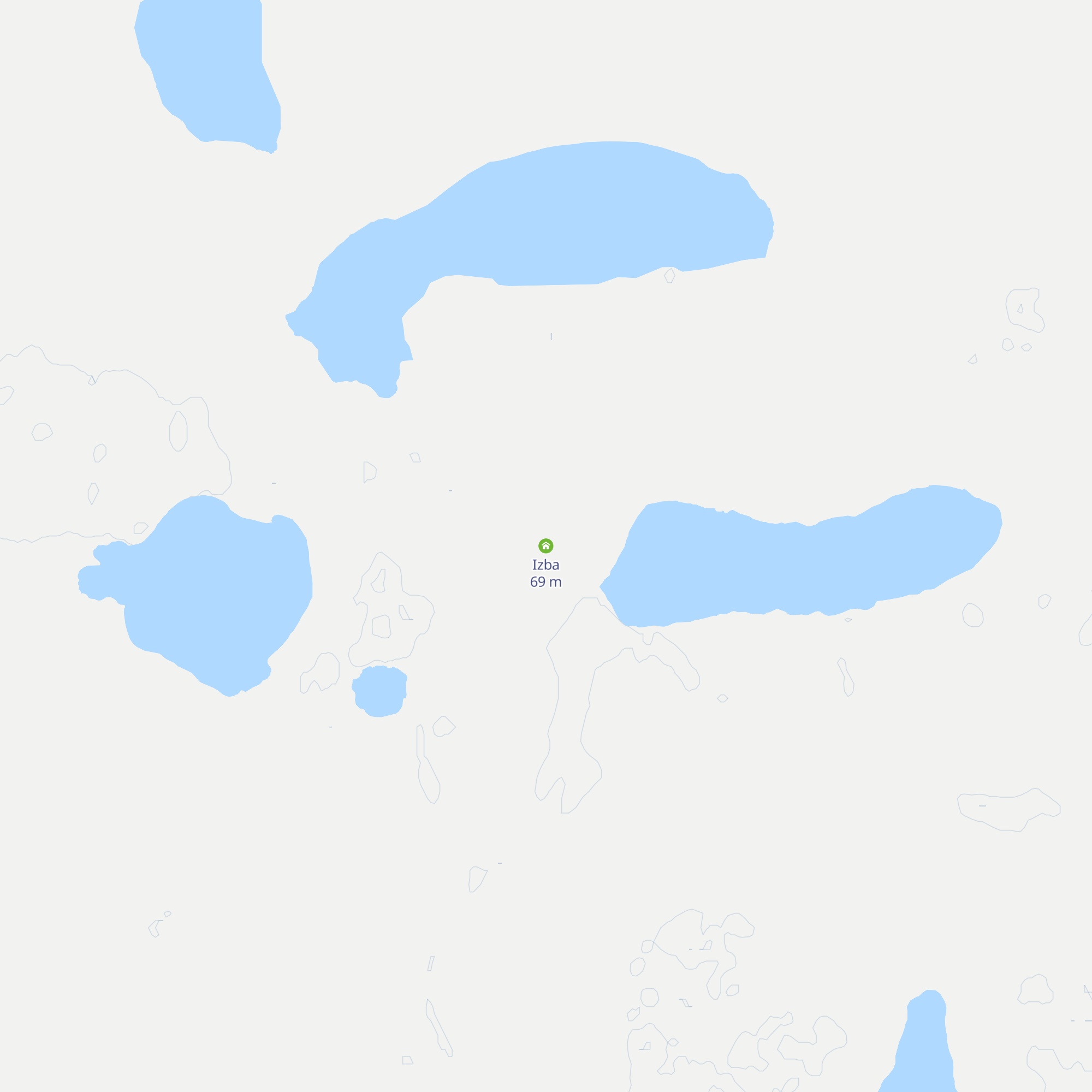 Izba map