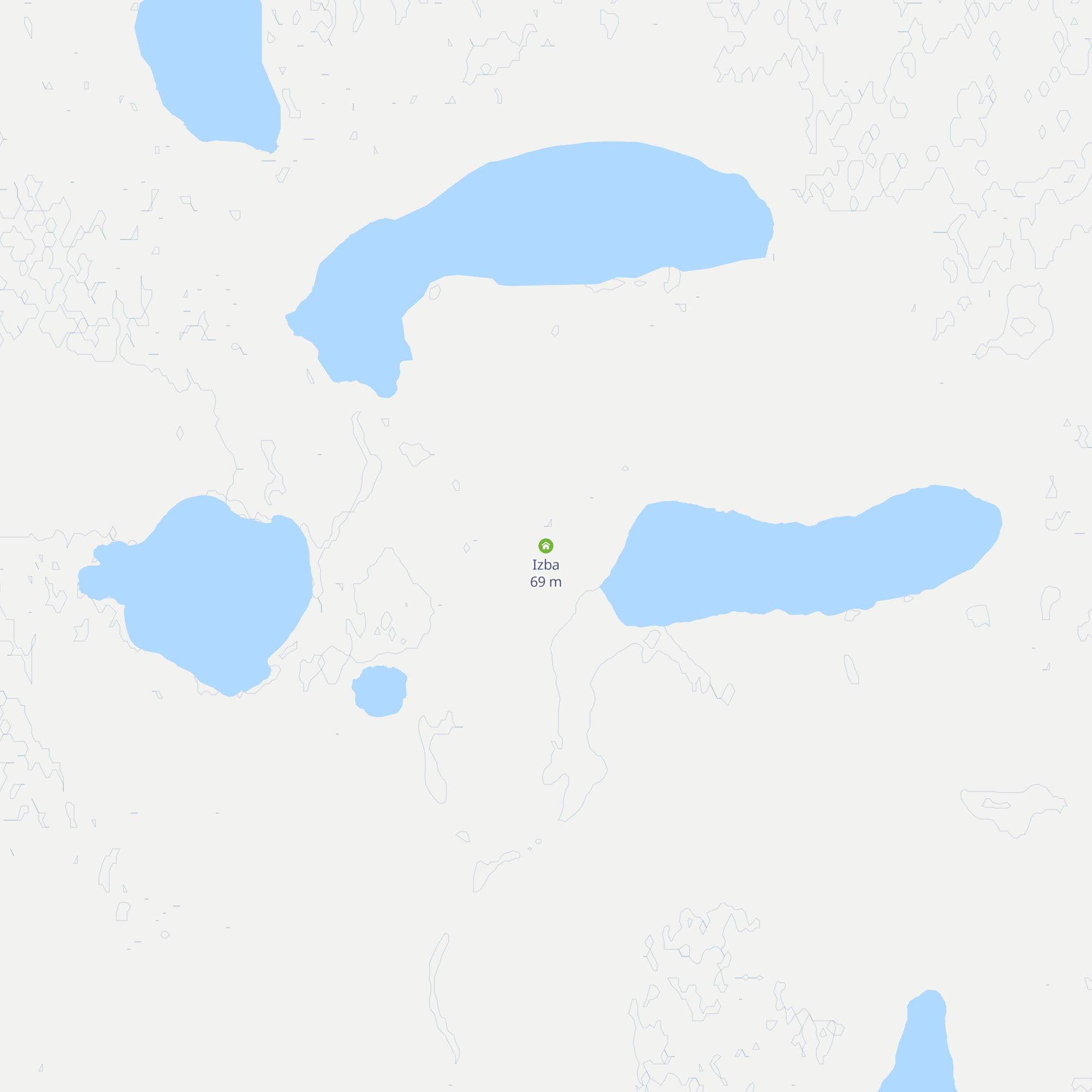 Izba map