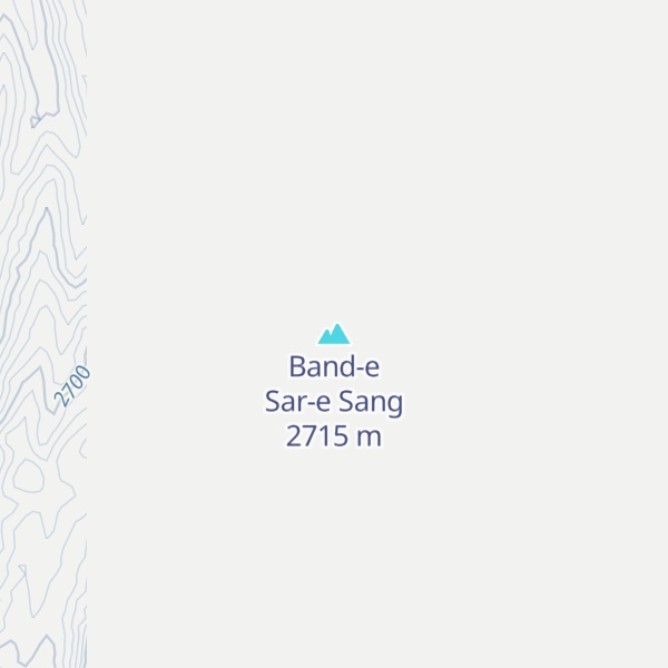 Map of Band-e Sar-e Sang