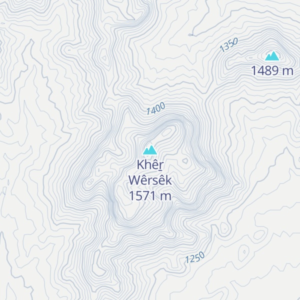Map of Khêṟ Wêrsêk