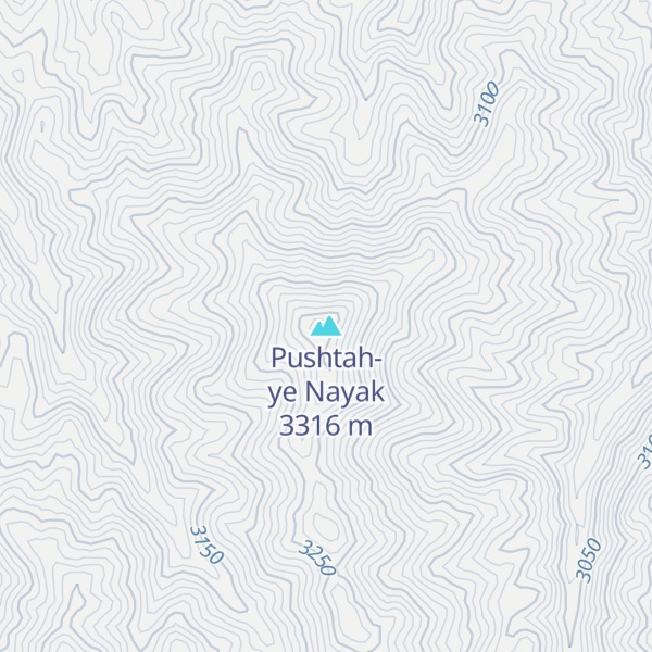 Map of Pushtah-ye Nayak