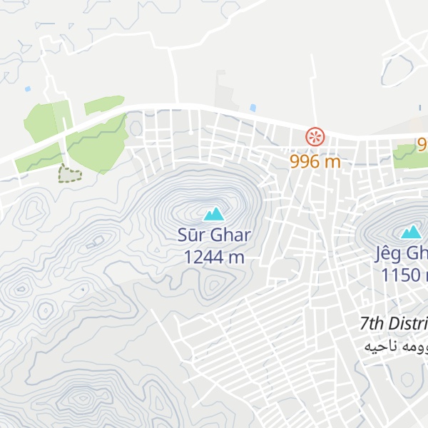 Map of Sūr Ghar