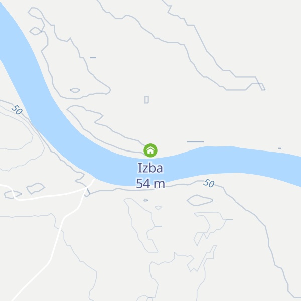 Map of Izba