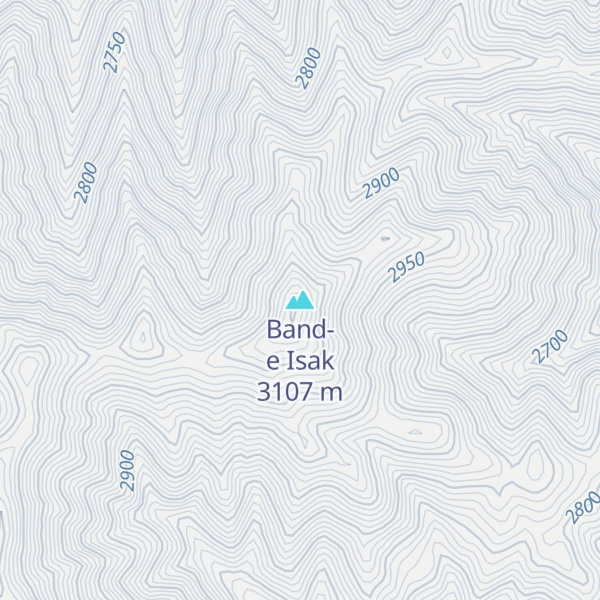 Map of Band-e Isak